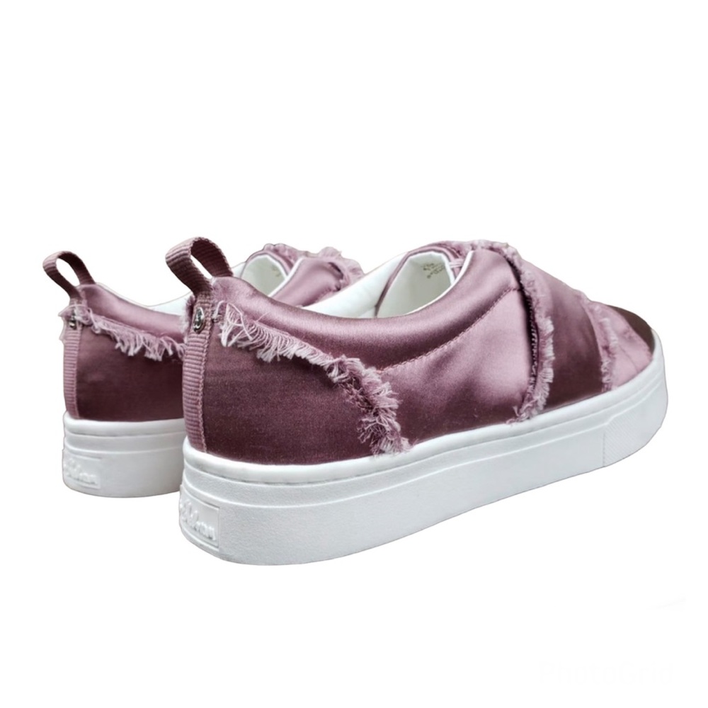 Sam Edelman Sateen Frayed Platform Sneaker Women’s Sizes 7.5 & 9 NWOB - Picture 9 of 14